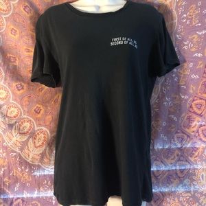 adorable black brandy melville shirt
